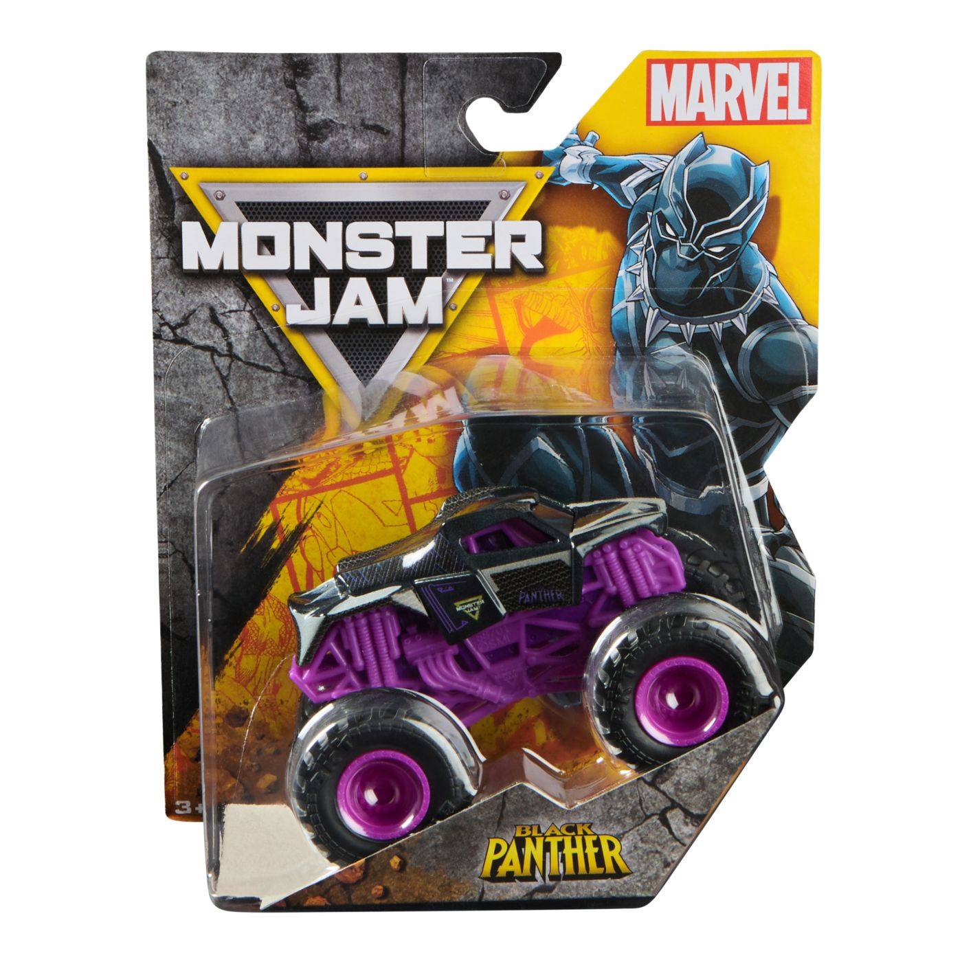 Monster Jam Marvel Black Panther Camion Gigant 1:64 Spin - Default Title [ps:d85ca97d-e67e-4cf7-b91a-840f6d45cb13]
