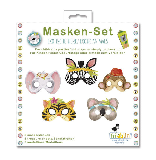 Set masti petrecere Animale exotice, Fridolin [ps:22eae090-dcee-4361-8092-3379cb4923e1]