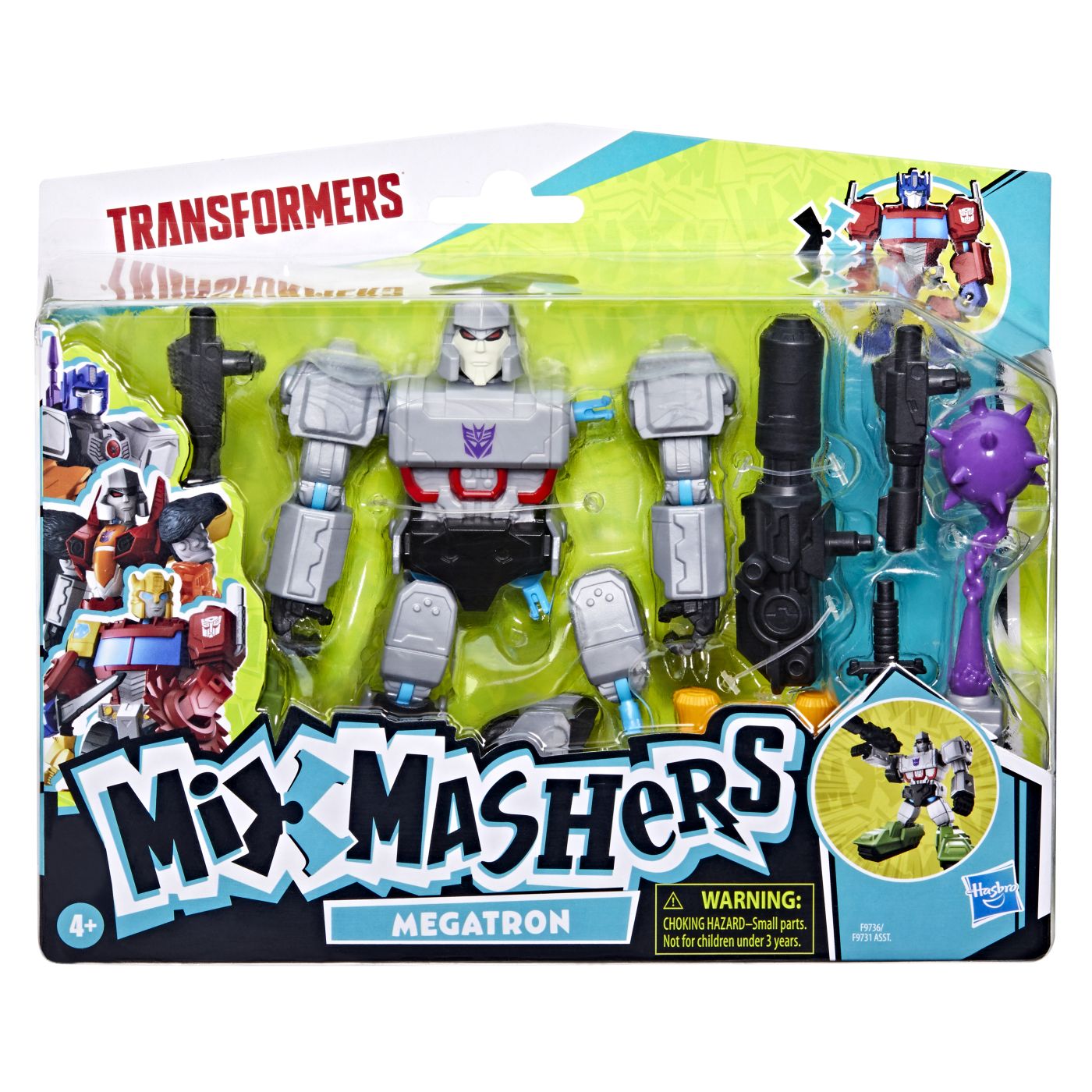 TRANSFORMERS MIX MASHERS SET FIGURINA MEGATRON 12CM SI ACCESORII [ps:c64850c8-098a-4f9d-94e7-daece656c3e7]