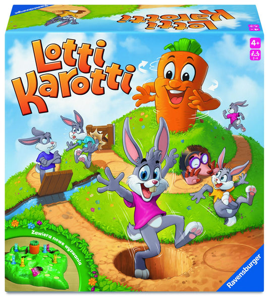 Joc Iepurași Lotti Karotti Ravensburger - Joc de Familie - Default Title [ps:81518490-d05a-4963-ae57-983d54d25dea]
