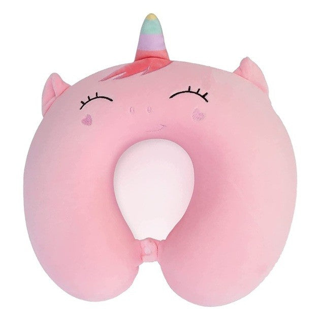 Perna de Călătorie U Flippy, Spumă cu Memorie, Unicorn, Roz - Model Unicorn [ps:414999ff-b2b4-49c1-9142-92b43664946d]