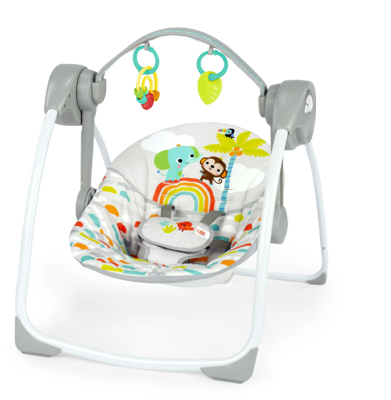 Leagan Portabil Bright Starts Playful Paradise - Default Title [ps:a5a92753-a670-4272-8f49-b5a46998af0e]