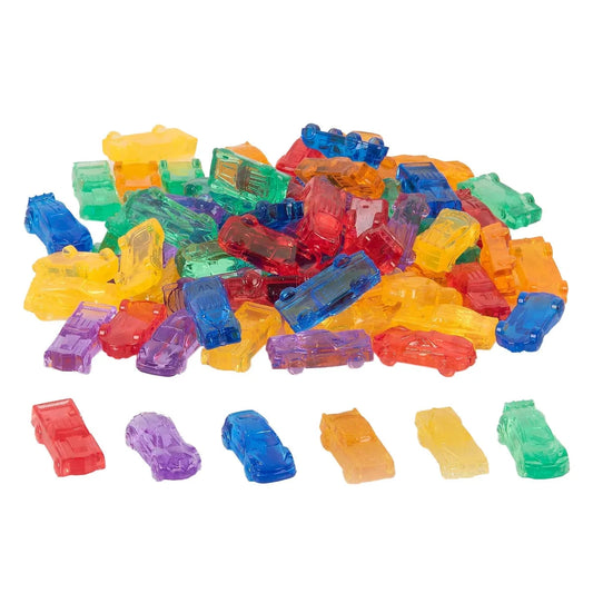 Set Sortare Mașinuțe Translucide Tickit, 72 piese - Default Title [ps:f34e1dad-254f-46a7-b12d-ee307161a1eb]