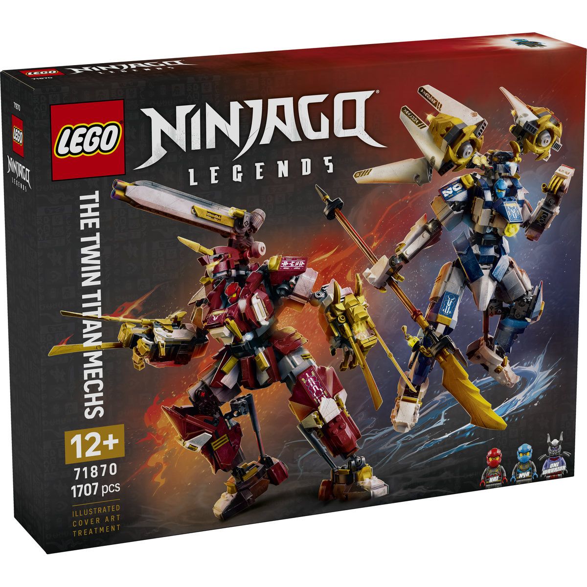 LEGO NINJAGO Roboții Titan Gemeni 71870 - Set de Construcție - Default Title [ps:4894d151-e624-42e6-8b0f-3aa1ba6ff802]