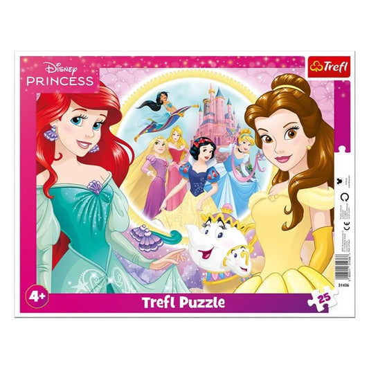Puzzle Princess Ariel & Belle 25 piese - Trefl/Jumbo - Default Title [ps:cb1d941b-1e85-4695-905e-07320b72aa28]
