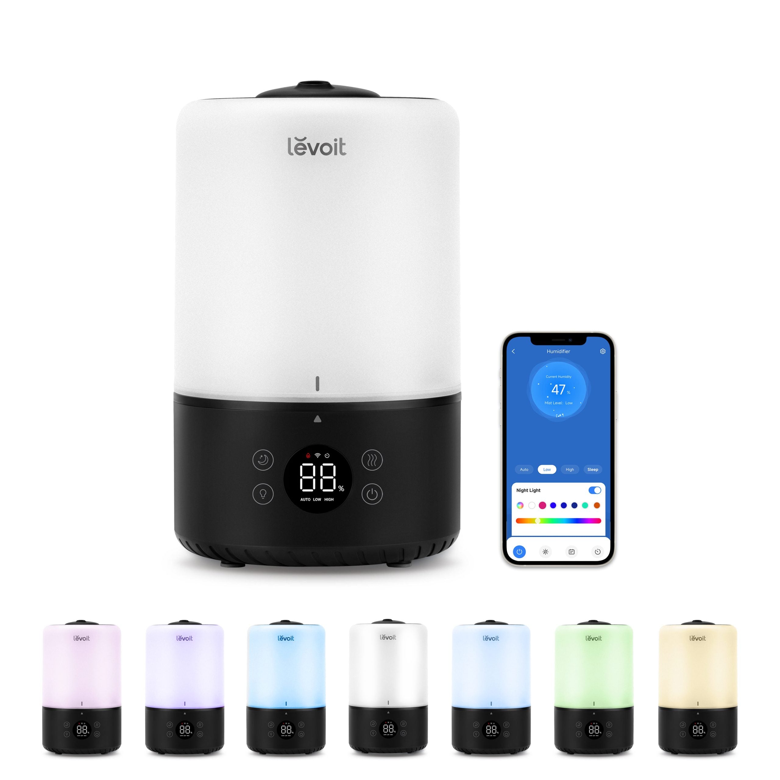 Umidificator de Aer Levoit Dual 200S PRO, SMART, WI-FI Ultrasonic, Rez - Default Title [ps:cfe3d26f-c59c-4183-8ca8-f14773161839]