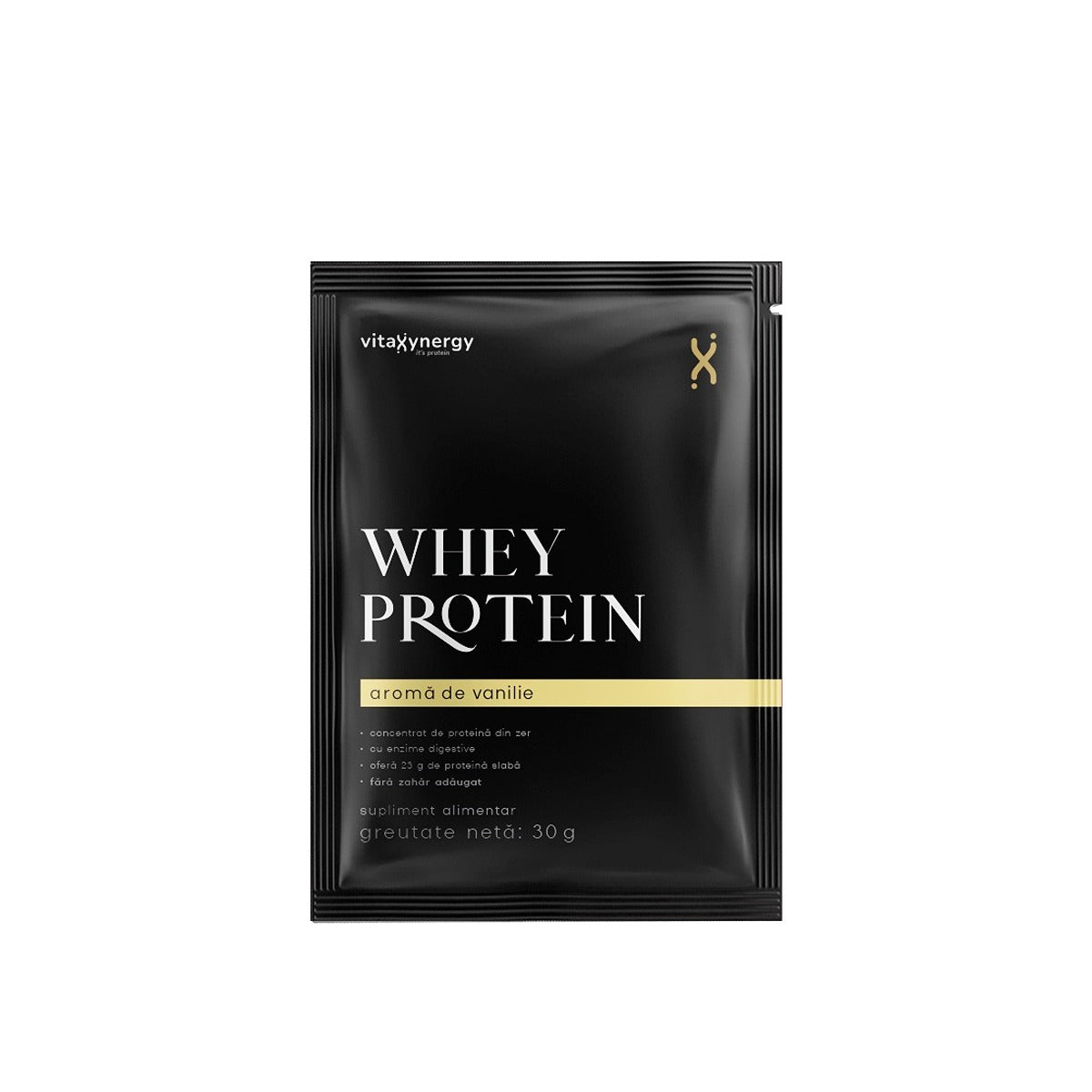 VITAXYNERGY Vanilie, pudra proteica, monodoza, 30 g [ps:12768ecd-1564-4c71-a12d-871ea6966739]