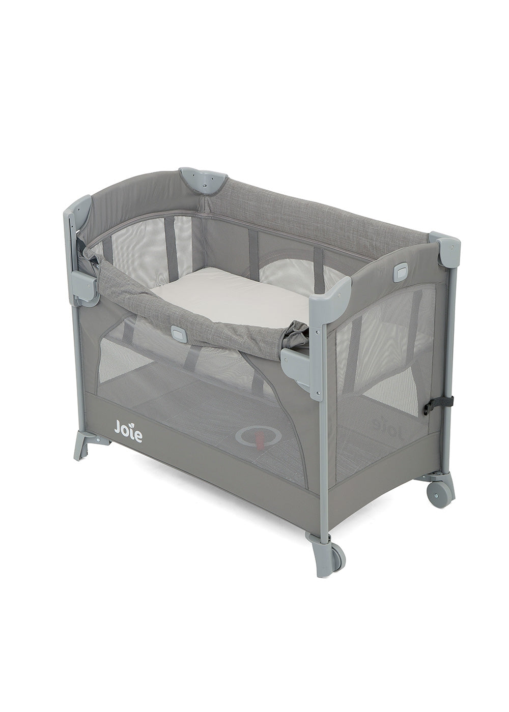 Pătuț Cosleeping Joie Kubbie Foggy Gray - Pliant - Default Title [ps:9e7643f0-651a-4734-903f-2fbb15942a37]