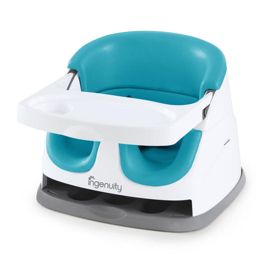 Scaun de Masă 2 în 1 InGenuity Peacock Blue - Peacock Blue [ps:33c68be4-2183-43da-b94f-7a6eef059c12]