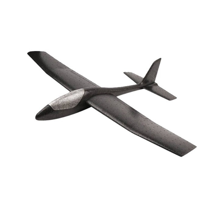 Avion Planor Flippy Negru, 83cm, Polistiren - +3 Ani - Default Title [ps:be6992ec-40a7-4d0b-a760-6838fa6442c0]