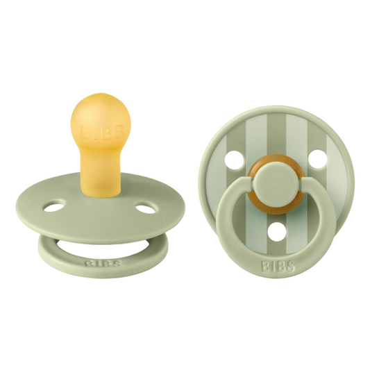 Set 2 Suzete BIBS Colour Studio Stripe Latex, 6 luni+, Sage - Sage [ps:8c4a5cfc-35ce-454a-bb86-e58262efdbb5]