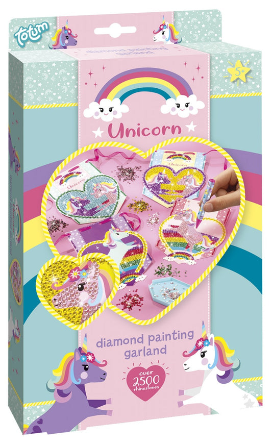 Set Creativ DIY Diamante Unicorni Totum - Tablouri Sclipici - Default Title [ps:70222368-3469-41d0-920c-3d08c1210f60]