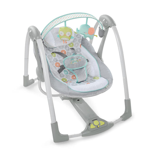 Leagăn Portabil InGenuity Swing 'n Go Hugs & Hoots - Default Title [ps:1b53ea75-5e97-4d01-9ef9-e9c5f836735e]