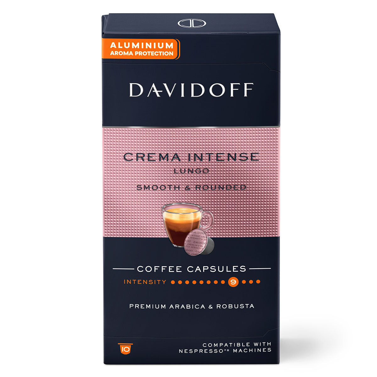DAVIDOFF Café Crema Intense Lungo, cafea capsule, 55 g [ps:35276253-f9eb-4ba7-9798-c79b8eb0055b]