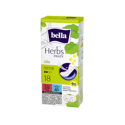 BELLA Herbs Penty, absorbante zilnice, subtiri, Normal, Tei, 18 buc [ps:a565a8a3-7338-4838-a727-c647e420735f]