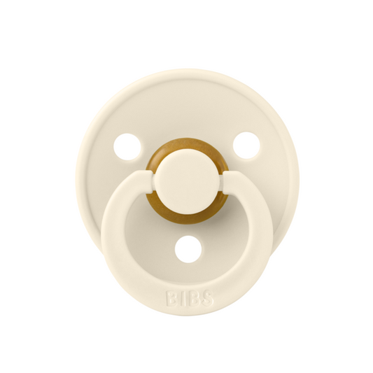 Suzeță BIBS Colour Latex, Tetină Anatomică, 0 luni, Ivory - Ivory [ps:431a9199-6b8a-4744-bc7a-2120dbdb923b]