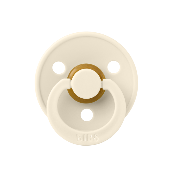 Suzeță BIBS Colour Latex, Tetină Anatomică, 0 luni, Ivory - Ivory [ps:431a9199-6b8a-4744-bc7a-2120dbdb923b]