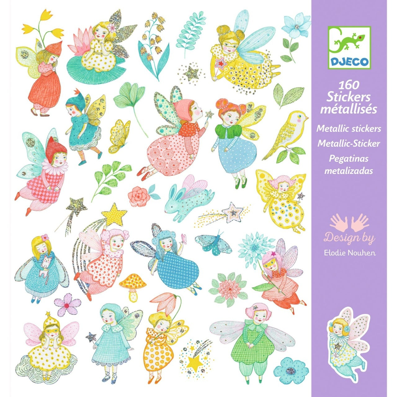 Abtibilduri metalice Zane delicate, Djeco - Default Title [ps:ae27e5a3-9ac3-42c1-9500-3b4024d562b3]