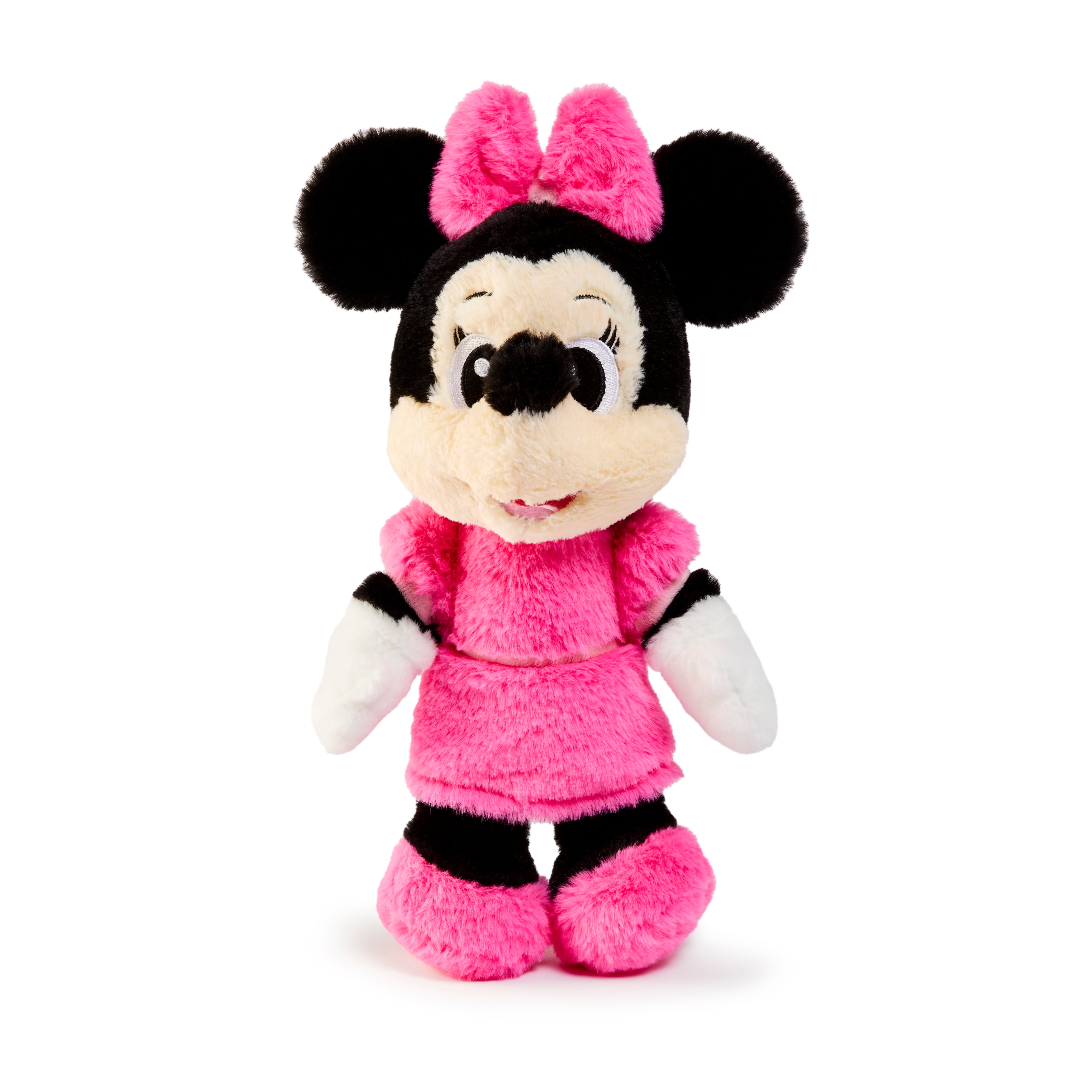 DISNEY 1 model, jucarie de plus, Minnie fluffy, 25 cm [ps:9fcf2b67-f631-4dbb-81db-db4bd58cbc79]