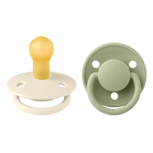 BIBS Set 2 Suzeta Latex Deluxe - 0 luni - Sage [ps:2a1f2779-8898-4693-b82e-6e0877b7df9d]