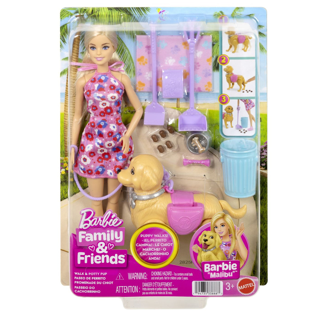 BARBIE FAMILY AND FRIENDS SET PAPUSA BARBIE MALIBU - Default Title [ps:9965a374-312c-4f50-87c9-1bc1b9bb13f3]
