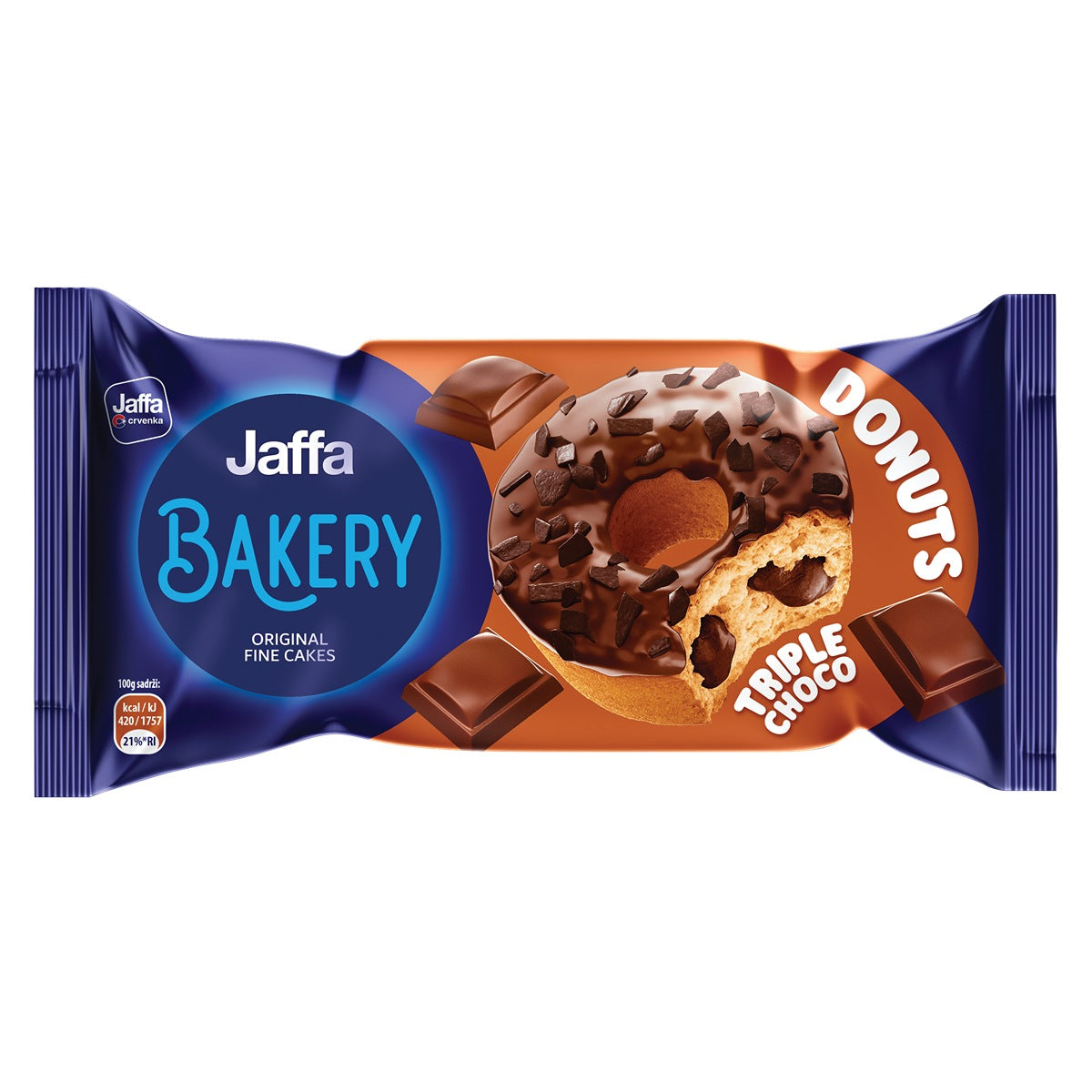 JAFFA KOLACI Prajitura cu trei feluri de Ciocolata, gustare, 58 g [ps:1a6fd4e6-a4ef-4183-a082-19aea2a03a64]