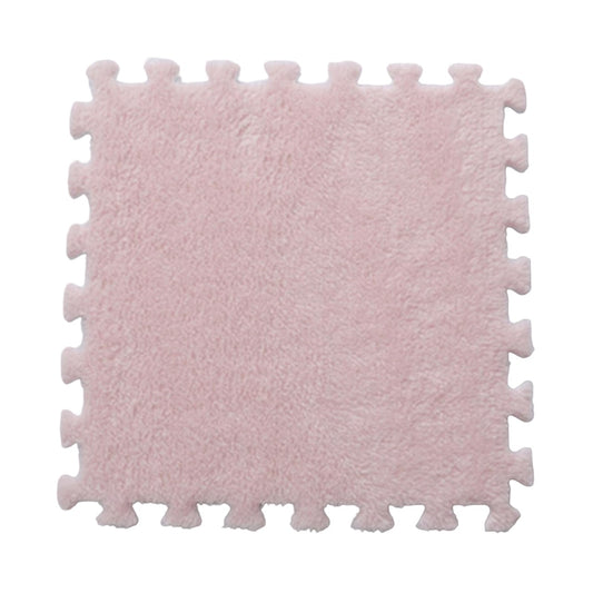 Set Covor Puzzle Flippy, Spuma EVA, 10 Piese, Alb | 30x30cm - Roz Pudrat [ps:ec70c391-7890-4da2-8e6c-5fe9e817a04e]