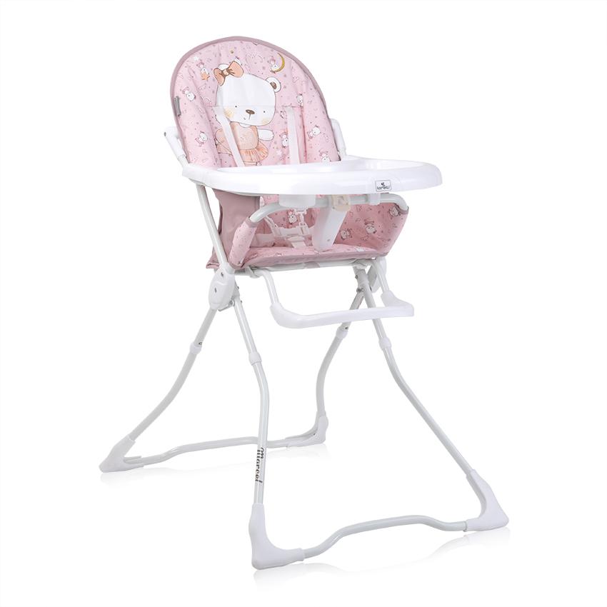 Scaun de Masa Lorelli Marcel, Snow White Koalas - roz balerina [ps:f7f48c72-1fa8-4981-ac4f-68213df9c922]
