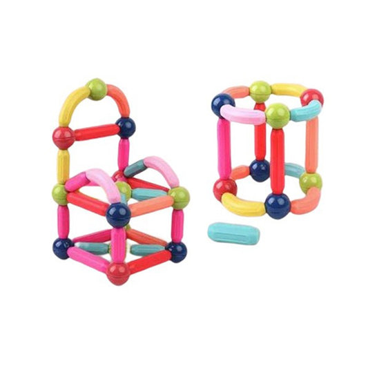 Piese Magnetice Flippy, Set 68 Piese Constructor Colorat - Default Title [ps:5853b340-6974-4b64-9322-fc4045613047]