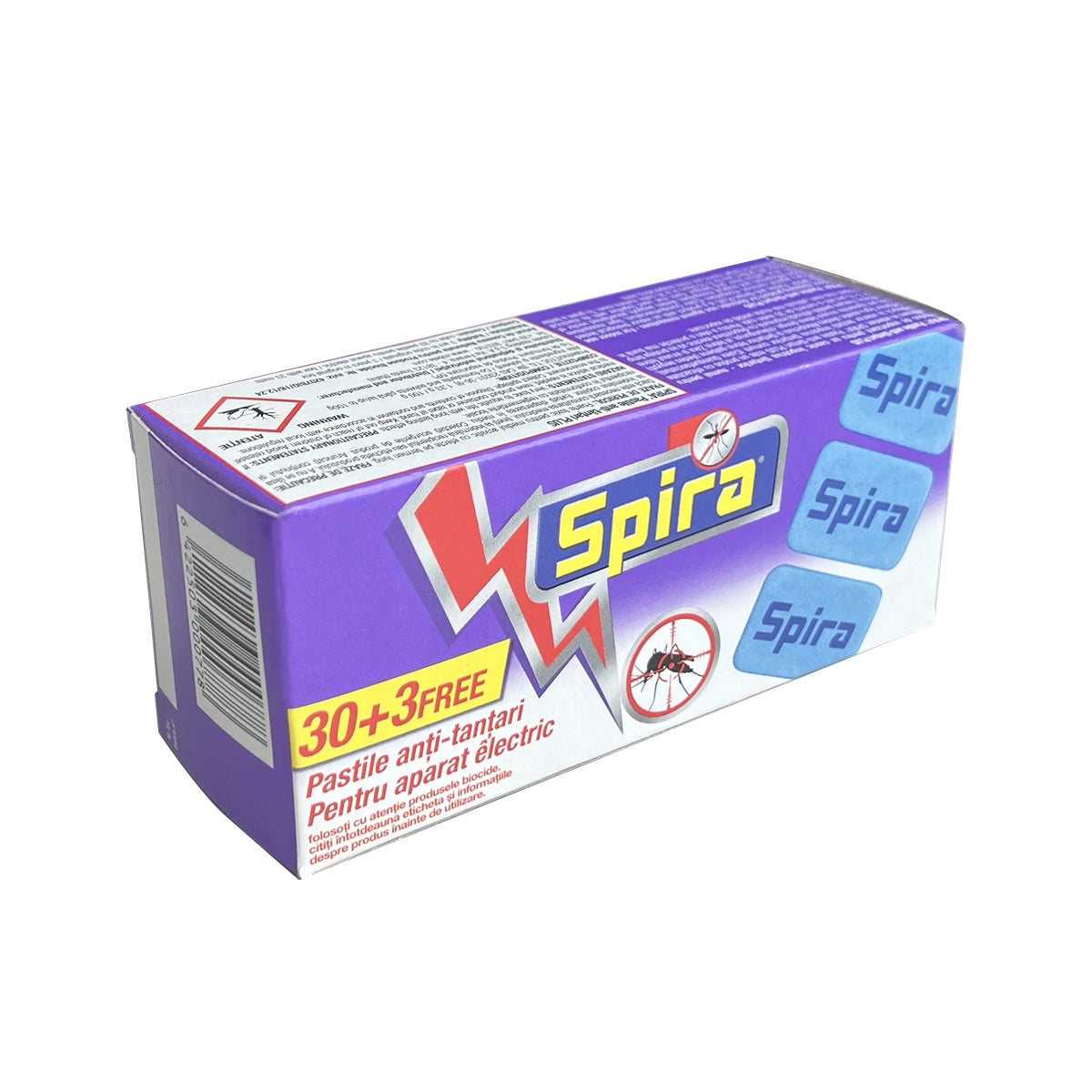 SPIRA Pastile anti-tantari, repelent, 33 de bucati la pret de 30 [ps:37ffbabe-f098-4929-910c-b045672ed2b3]