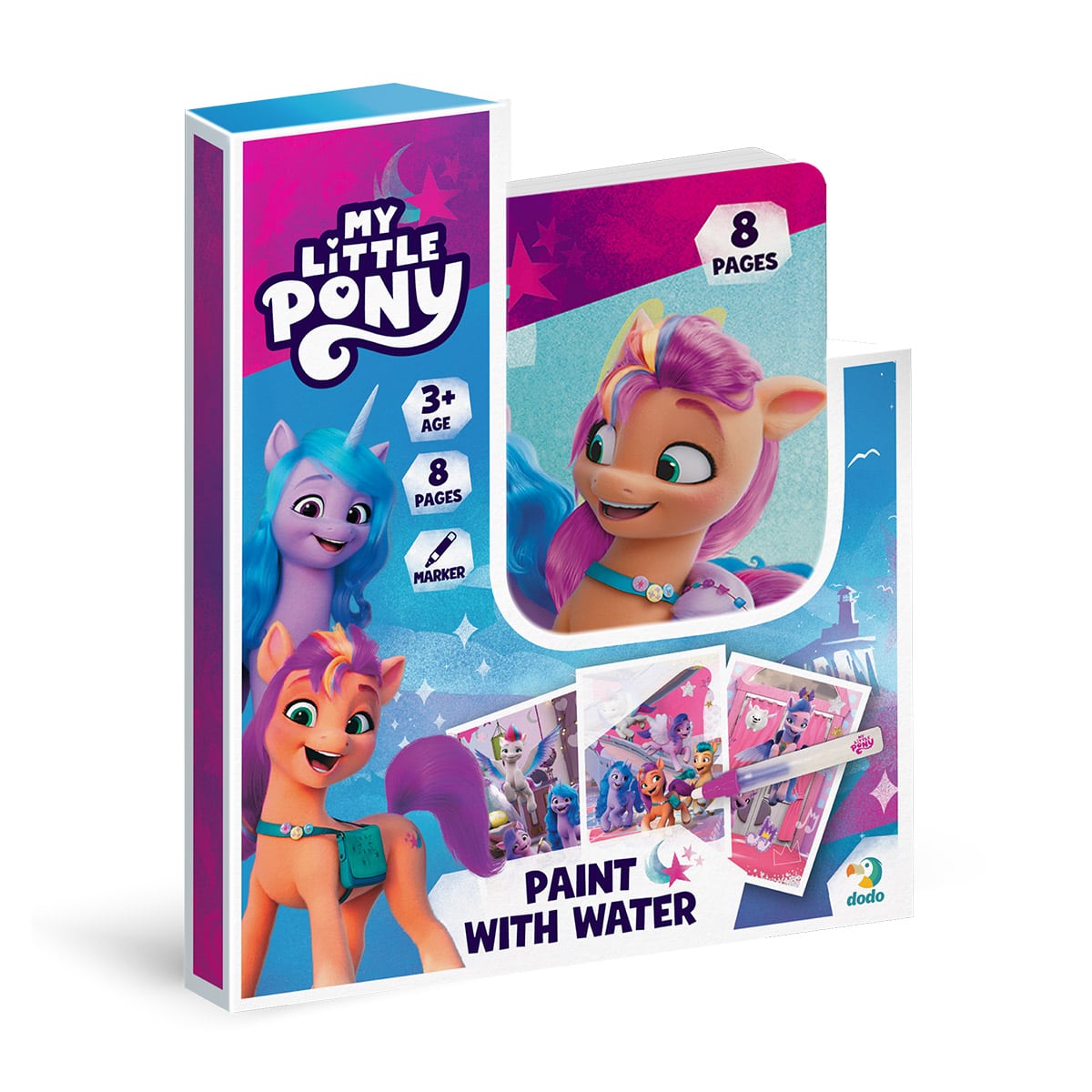 Carte de colorat cu apa My Little Pony - Dodo Toys - Default Title [ps:2a6645b9-ccd1-41fb-8644-36d1e51d64aa]