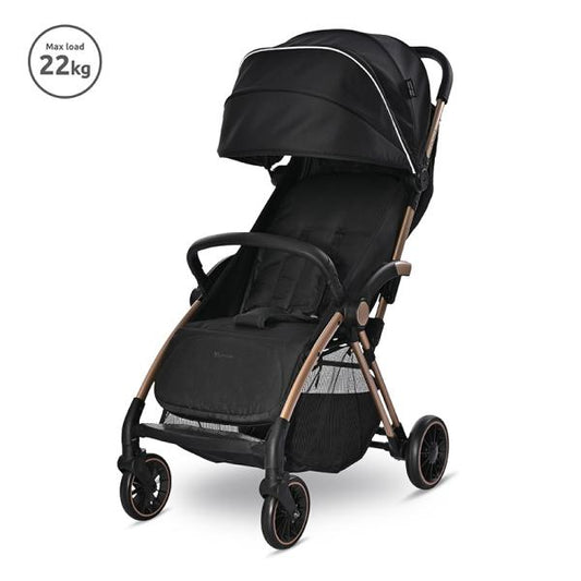 Cărucior Sport Autofold Lorelli Quick, Beige Warm, 22kg - Black Jasper [ps:9fb336e3-ec95-464c-a44b-da247de4580f]