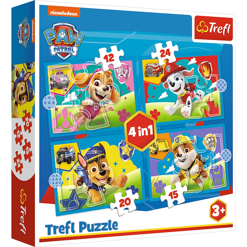 PUZZLE TREFL 4IN1 PATRULA CATELUSILOR ECHIPA - Default Title [ps:e8592768-964d-4c85-80bc-06b3f32dc2f7]