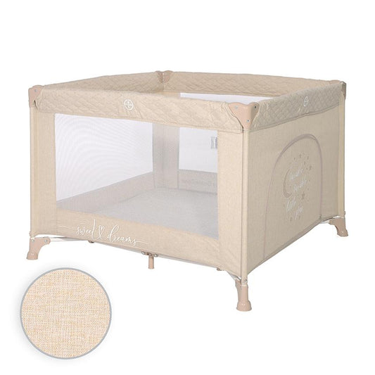 Tarc de Joaca Lorelli Sunny Playground, Mellow Rose Star - Beige Star [ps:d8b03c45-486e-47f9-9d25-678bb7ed34b9]