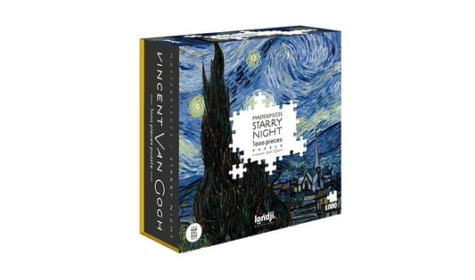Puzzle 1000 piese Van Gogh Noapte instelata, Londji [ps:c8982cd6-3529-4e56-aa39-5b37ee86d0bb]