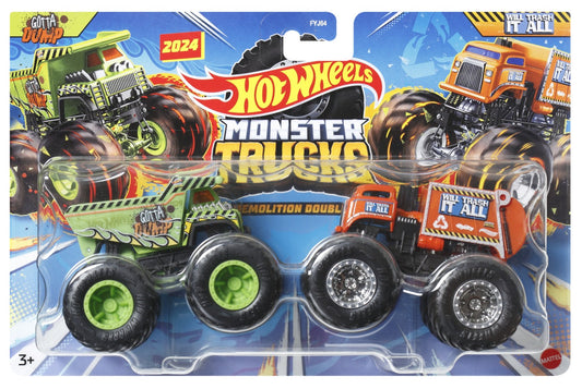 HOT WHEELS MONSTER TRUCK SET 2 MASINI SCARA 1 LA 64 - Trash [ps:88161ead-fbd3-4543-9408-112d77beec95]
