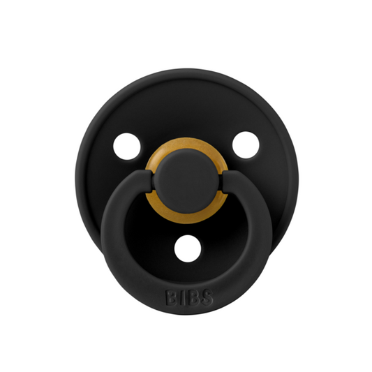 Suzeță BIBS Colour Latex, Tetină Rotundă, 18 luni+ - Black - Default Title [ps:99f3b172-7b1e-425f-8f52-6ddb43249064]
