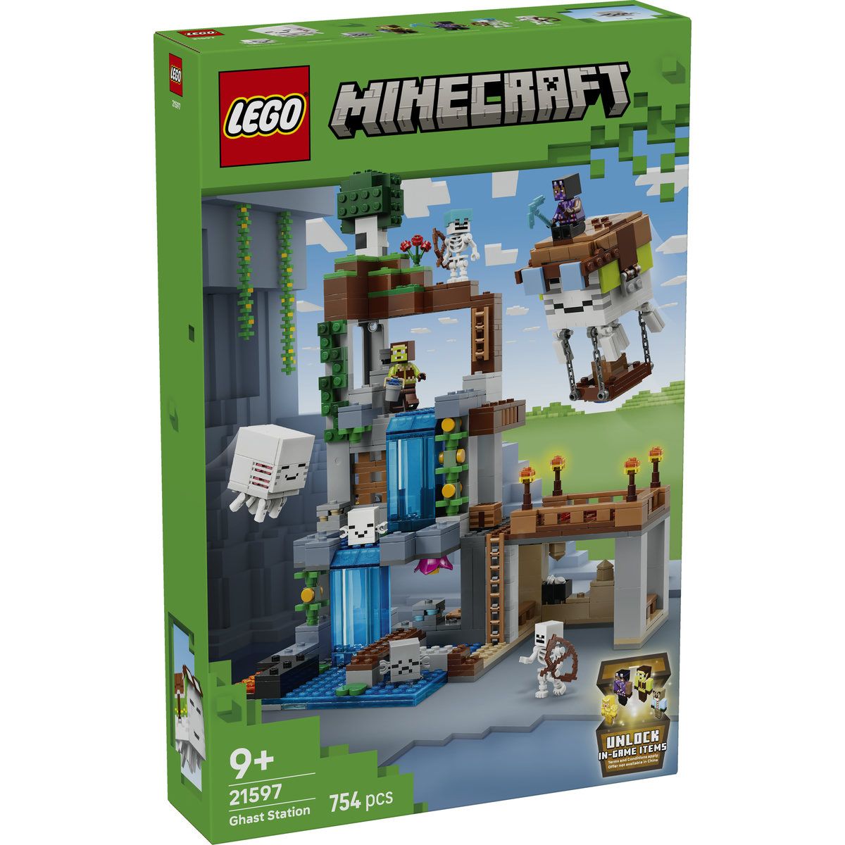 LEGO Minecraft Stație de Mobi Ghast 21597 | Set Construcție - Default Title [ps:5d24c707-0868-4a58-b2d3-3436e4c4cc37]