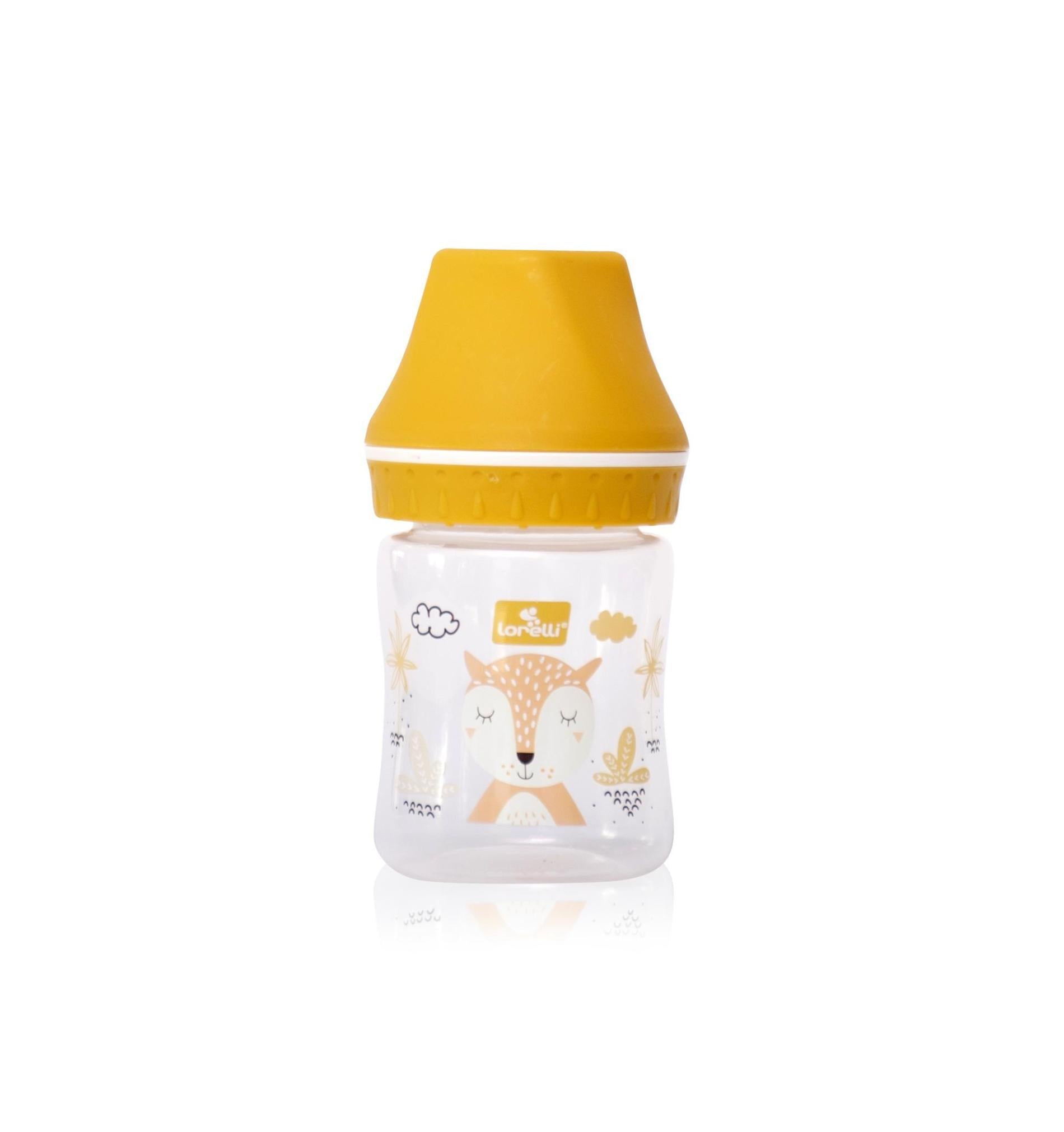 Biberon Lorelli My Friend Gat Larg, 0 luni+, 125ml - Multicolor [ps:0792e99c-b0a0-47f8-a846-84b72aa0526e]