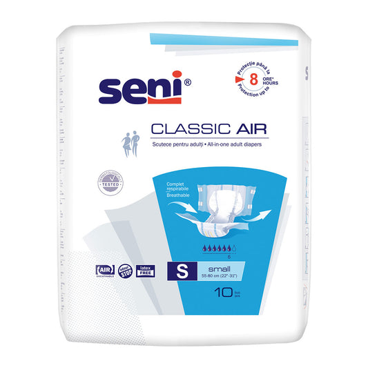 SENI Classic, scutece pentru adulti, Small, 10 buc [ps:95ddfc7e-730f-447a-b422-237a457dfe2c]
