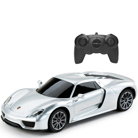 MASINA CU TELECOMANDA PORSCHE 918 SPYDER ARGINTIU CU - Argintiu [ps:0bd31a80-34dd-40fe-9dda-c090f9ab8c4f]