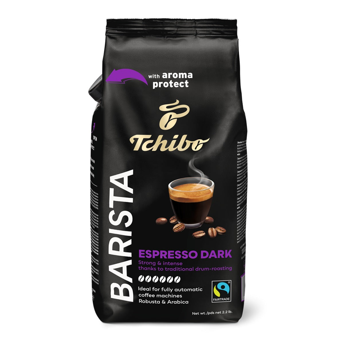 TCHIBO Barista Espresso Dark, cafea prajita boabe, 1 kg [ps:c651a262-ef6d-4f5e-bf56-81fed52e5b33]