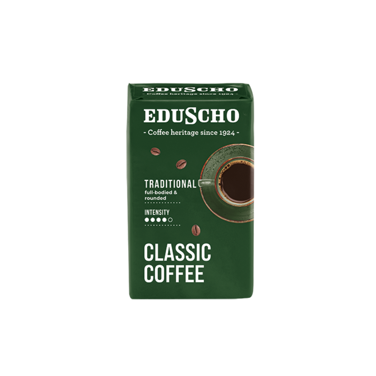EDUSCHO Classic, cafea prajita si macinata, 250 g [ps:d722d71f-a28e-4e60-a497-04c0a96341d5]
