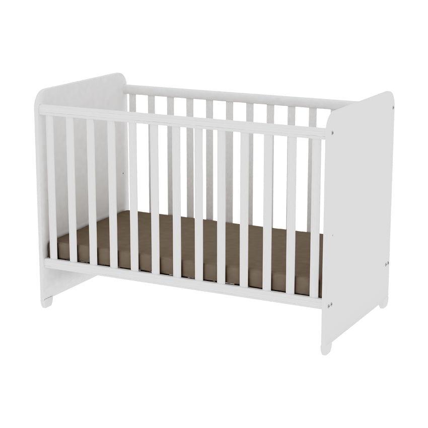 Pătuț Bebe Lorelli Sweet Dream, 60x120 cm, White Stone Grey - Alb [ps:02adf7a4-4f81-448b-9c63-fae9aaa075e9]