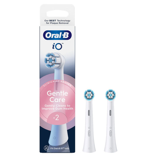 ORAL-B iO Gentle Care, rezerva periuta electrica, compatibile doar cu seria iO, Alb, 2 buc [ps:95c21131-641e-4e8e-ac81-cfd1fa82757a]