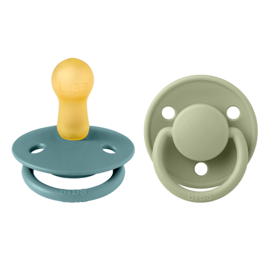 Set 2 Suzete BIBS De Lux Latex, 6 luni, Island Sea/Sage - Sage [ps:b0795548-caeb-4b12-bc73-ebf6a9856b6a]