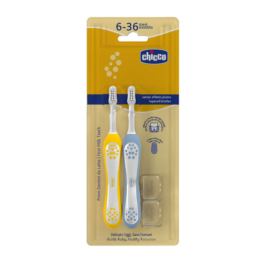 Periuta de dinti copii Chicco, set 2 bucati, indigo + - Default Title [ps:8fa3163c-8946-4f2f-b738-f5119b6920d0]