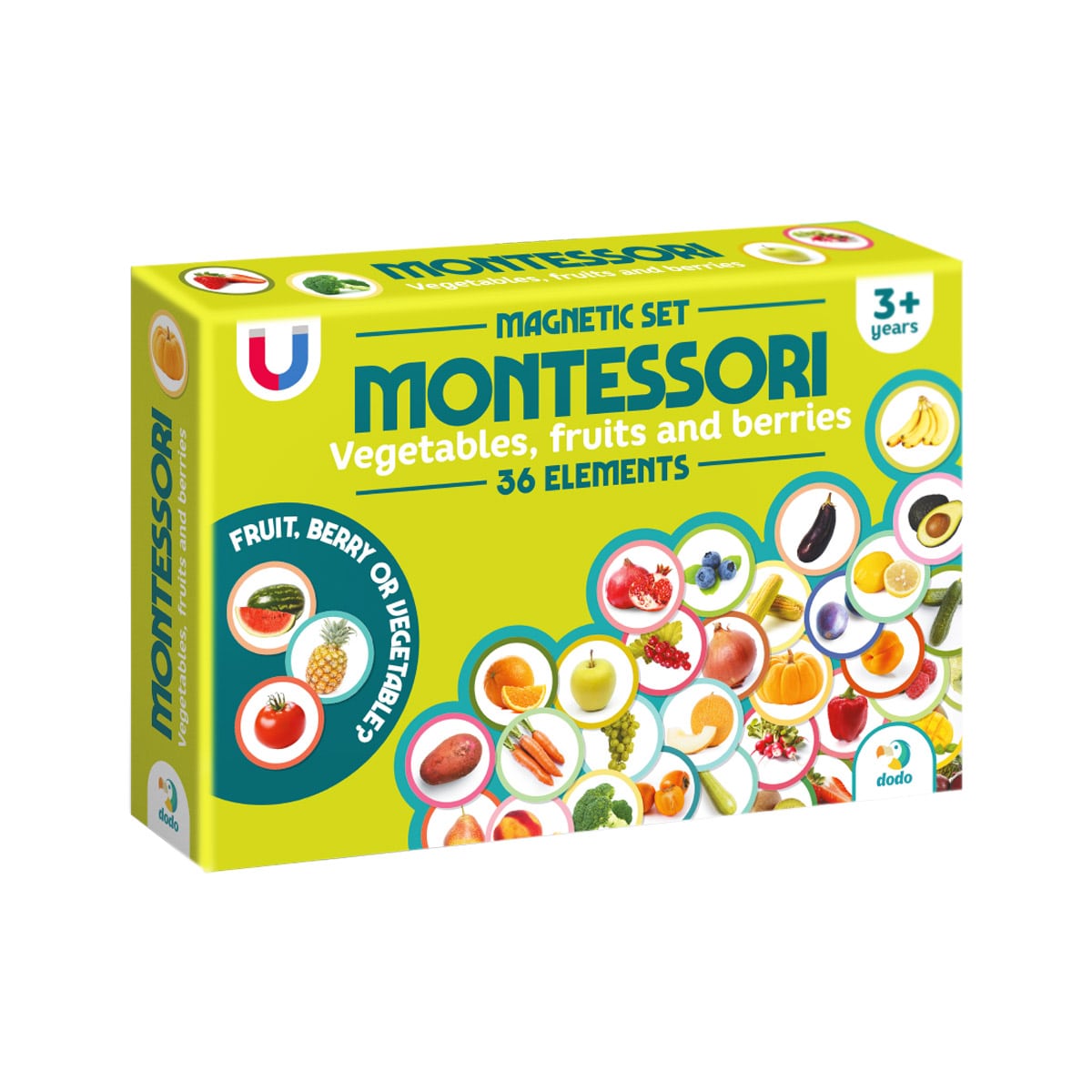 Set Magnetic Montessori Fructe și Legume Dodo Toys - Default Title [ps:6408cec3-726b-4b3d-9f19-2222cb209f3d]