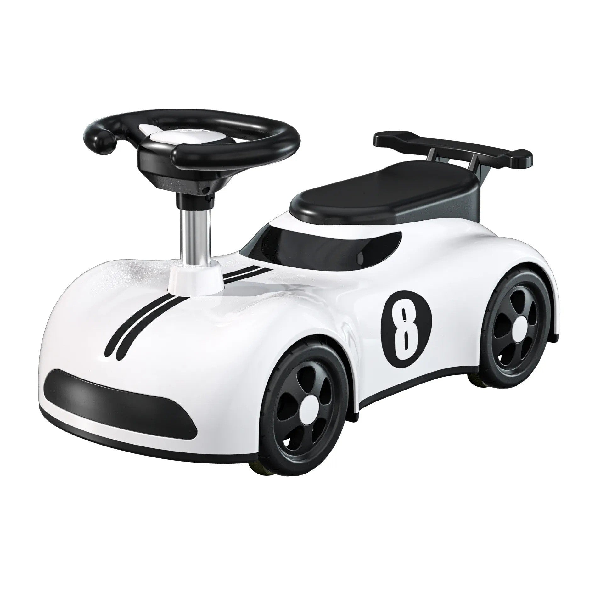Mașină pentru Copii Flippy, 1-3 ani, Bluetooth și Muzică, - Alb [ps:c9a91c3a-12b5-429d-9f97-b21723f3aa99]