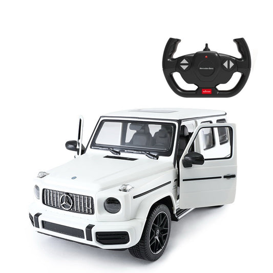 MASINA CU TELECOMANDA MERCEDES-BENZ G63 ALB SCARA 1 LA - Alb [ps:7861478f-21b7-4f0e-947c-b765d0c28355]